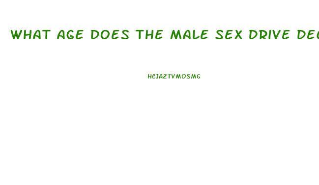 What Age Does The Male Sex Drive Decreased