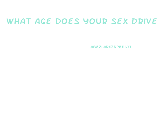 What Age Does Your Sex Drive Slow Down