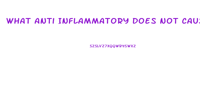 What Anti Inflammatory Does Not Cause Impotence