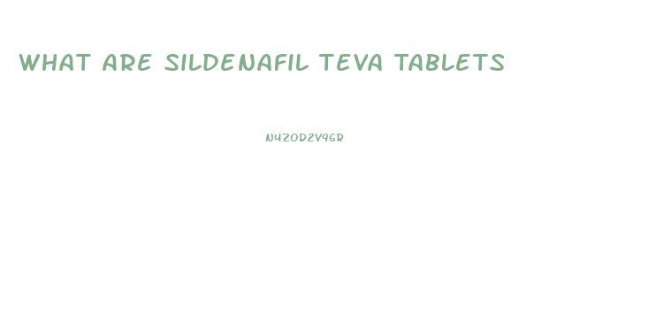 What Are Sildenafil Teva Tablets