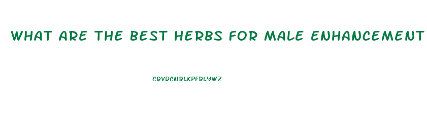 What Are The Best Herbs For Male Enhancement