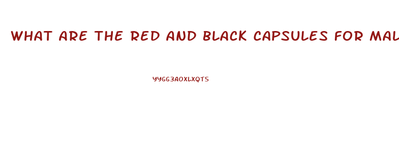What Are The Red And Black Capsules For Male Impotence