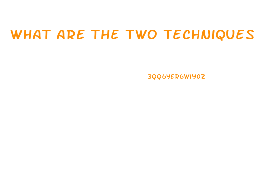 What Are The Two Techniques Used To Study Hypothalamic Dysfunction