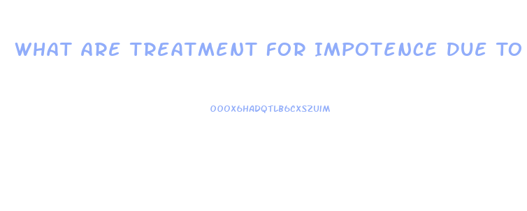 What Are Treatment For Impotence Due To Nerve Damage