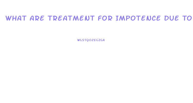 What Are Treatment For Impotence Due To Nerve Damage