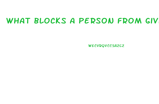 What Blocks A Person From Giving Into Their Sex Drive