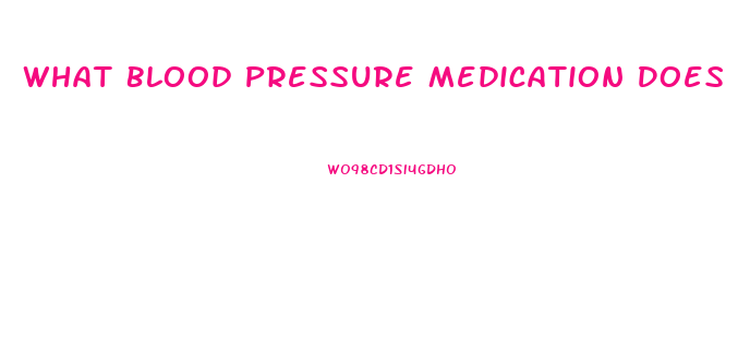 What Blood Pressure Medication Does Not Cause Erectile Dysfunction