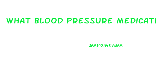 What Blood Pressure Medications Cause Impotence