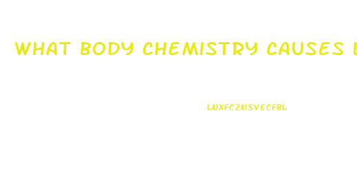 What Body Chemistry Causes Libido