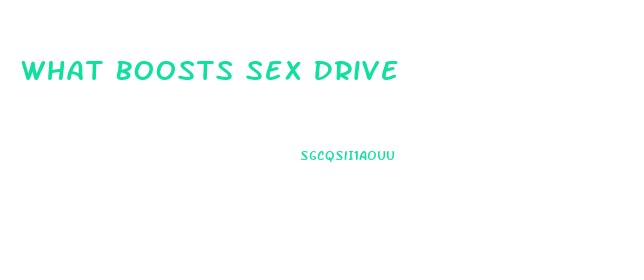 What Boosts Sex Drive