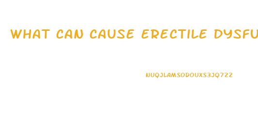 What Can Cause Erectile Dysfunction At 40