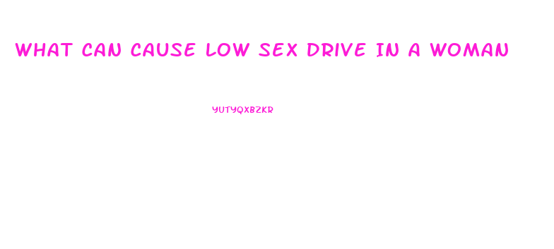 What Can Cause Low Sex Drive In A Woman