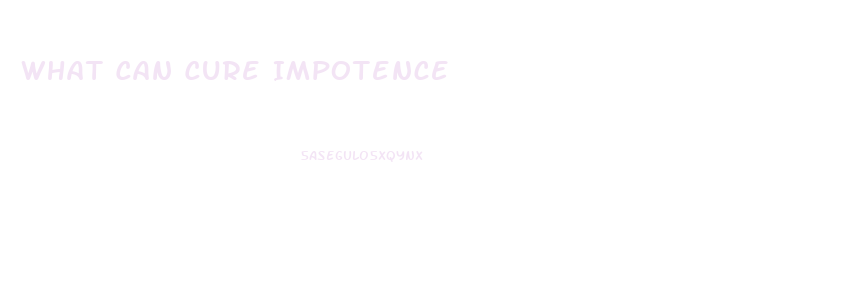 What Can Cure Impotence