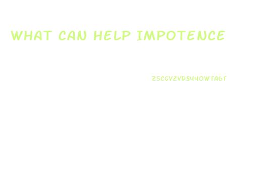 What Can Help Impotence