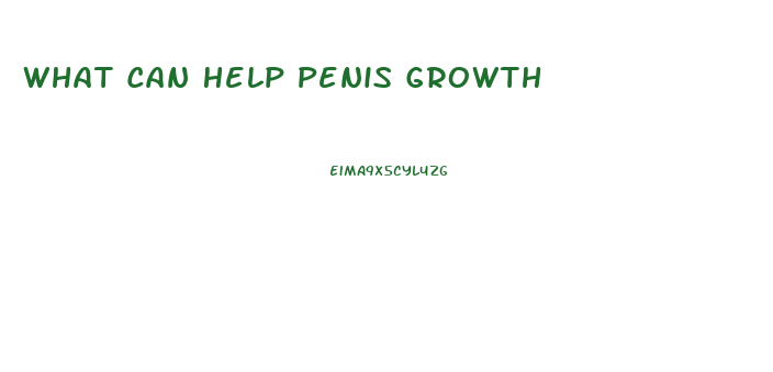 What Can Help Penis Growth