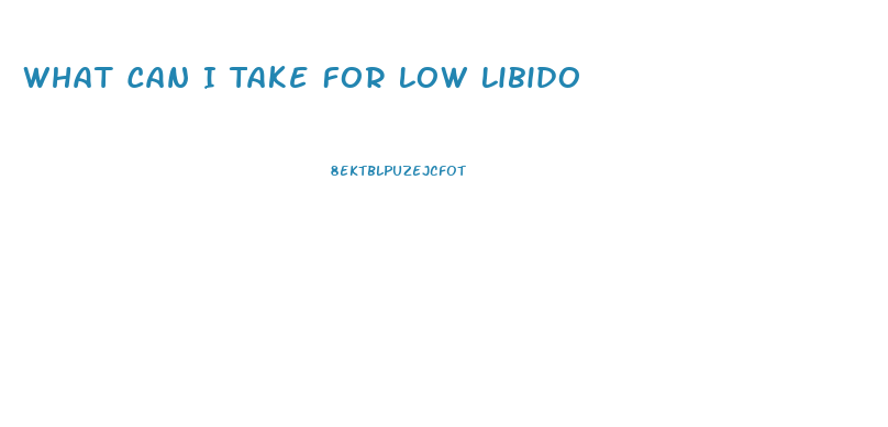 What Can I Take For Low Libido