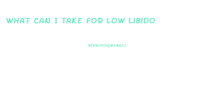 What Can I Take For Low Libido