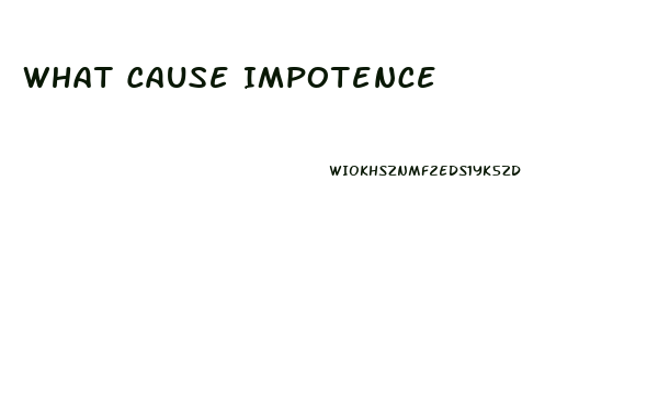 What Cause Impotence