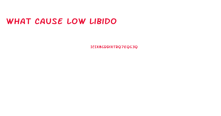 What Cause Low Libido