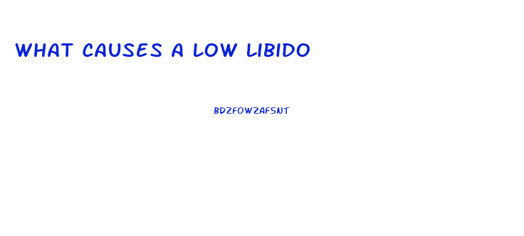 What Causes A Low Libido