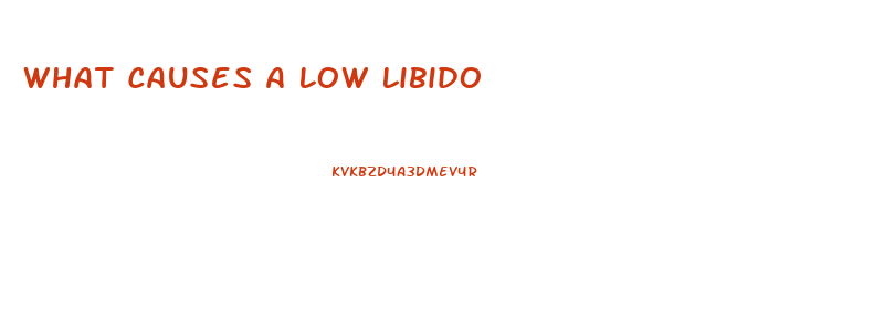 What Causes A Low Libido