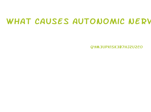 What Causes Autonomic Nervous System Dysfunction