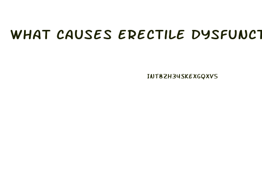 What Causes Erectile Dysfunction In Older Men