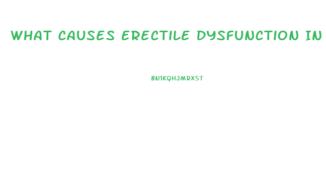 What Causes Erectile Dysfunction In Young Males