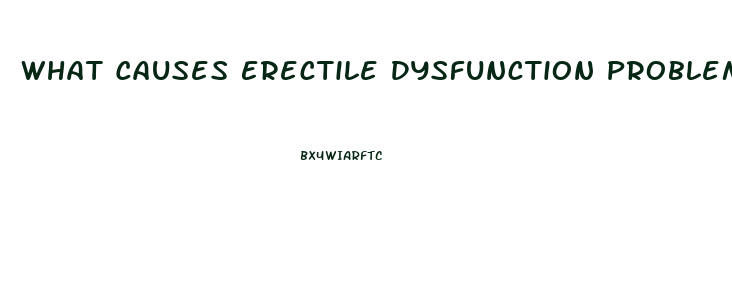 What Causes Erectile Dysfunction Problems