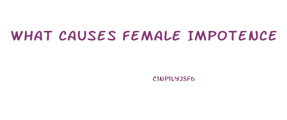 What Causes Female Impotence