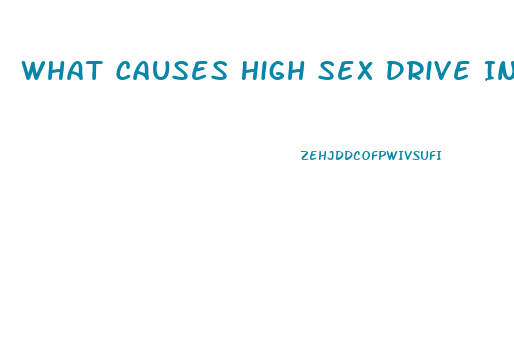 What Causes High Sex Drive In Males