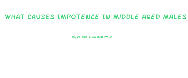 What Causes Impotence In Middle Aged Males