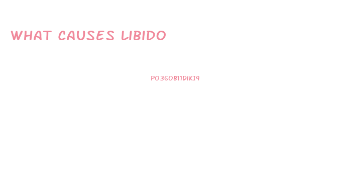 What Causes Libido