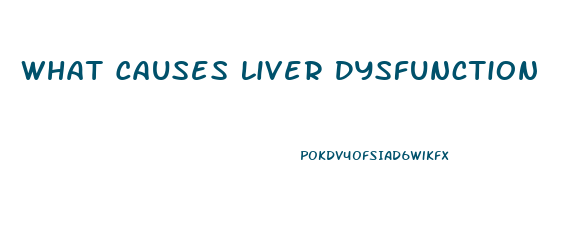 What Causes Liver Dysfunction