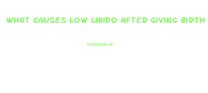 What Causes Low Libido After Giving Birth