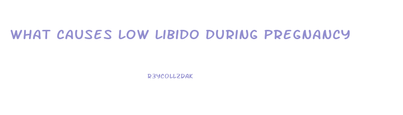 What Causes Low Libido During Pregnancy