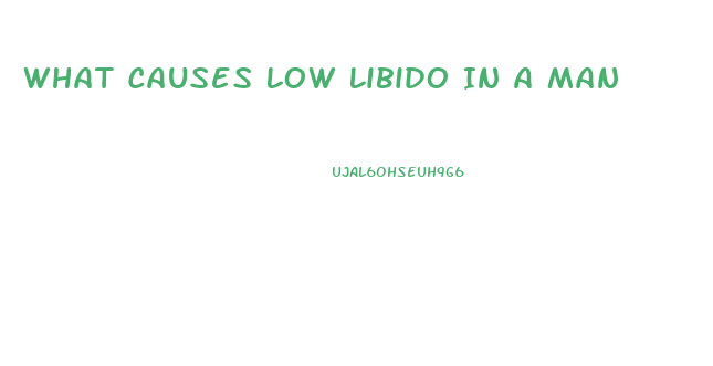 What Causes Low Libido In A Man