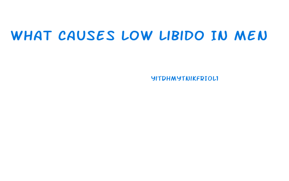 What Causes Low Libido In Men