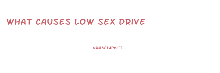 What Causes Low Sex Drive