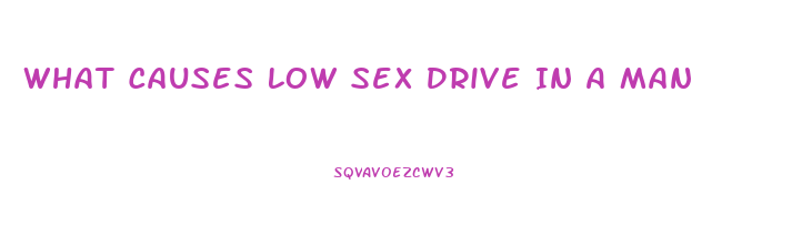 What Causes Low Sex Drive In A Man