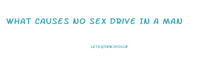 What Causes No Sex Drive In A Man