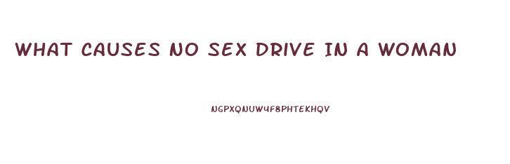 What Causes No Sex Drive In A Woman