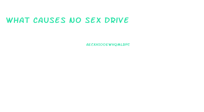 What Causes No Sex Drive