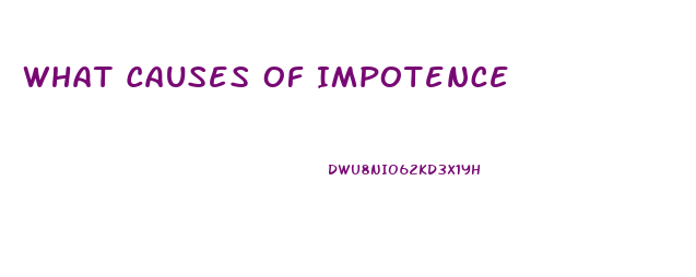 What Causes Of Impotence