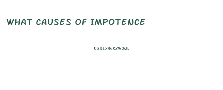 What Causes Of Impotence