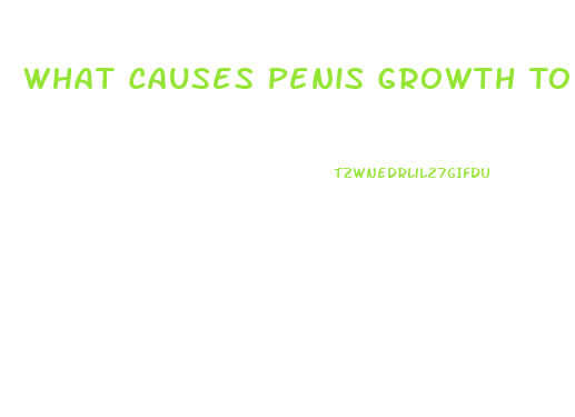 What Causes Penis Growth To Stop Before Finishing Middle School