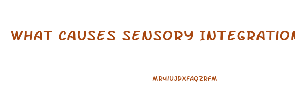 What Causes Sensory Integration Dysfunction