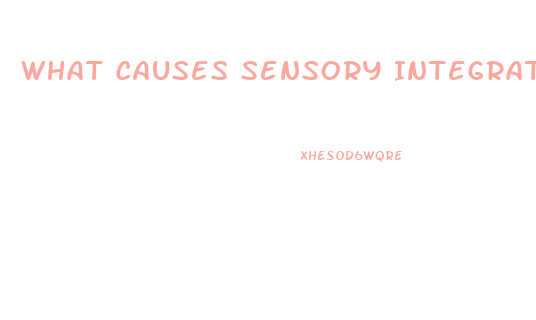 What Causes Sensory Integration Dysfunction