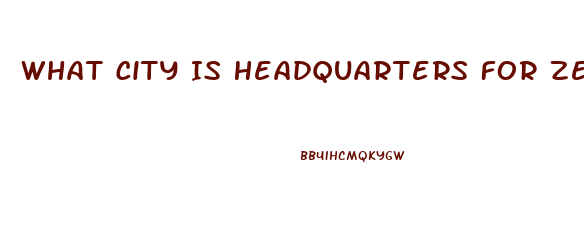 What City Is Headquarters For Zero Population Growth And The Impotence Institution Of America