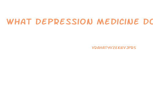 What Depression Medicine Doesnt Cause Impotence